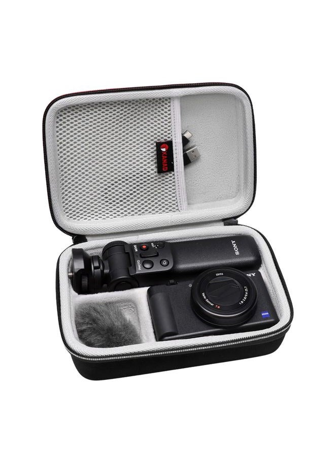 XANAD Hard Case for Sony ZV-1/Sony ZV-1F Camera with Vlogger Accessory Kit Tripod (GP-VPT2 BT) and Microphone - Travel Protective Carrying Storage Bag - Image 1