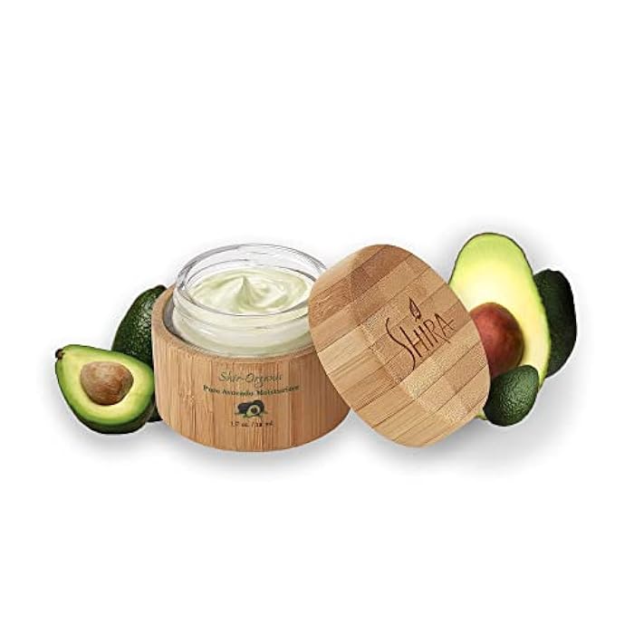 Shira Shir Organic Avocado Moisturizer for dry Mature Skin, 24-Hour Hydrating Face Cream Infused with Vitamins A, B, D, and E for Nourished Skin, Face Moisturizer Cream (15ml) - Image 2