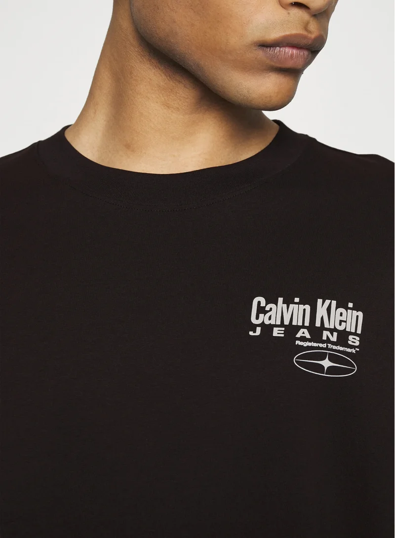 Calvin Klein Jeans Graphic Print Crew Neck T-Shirt