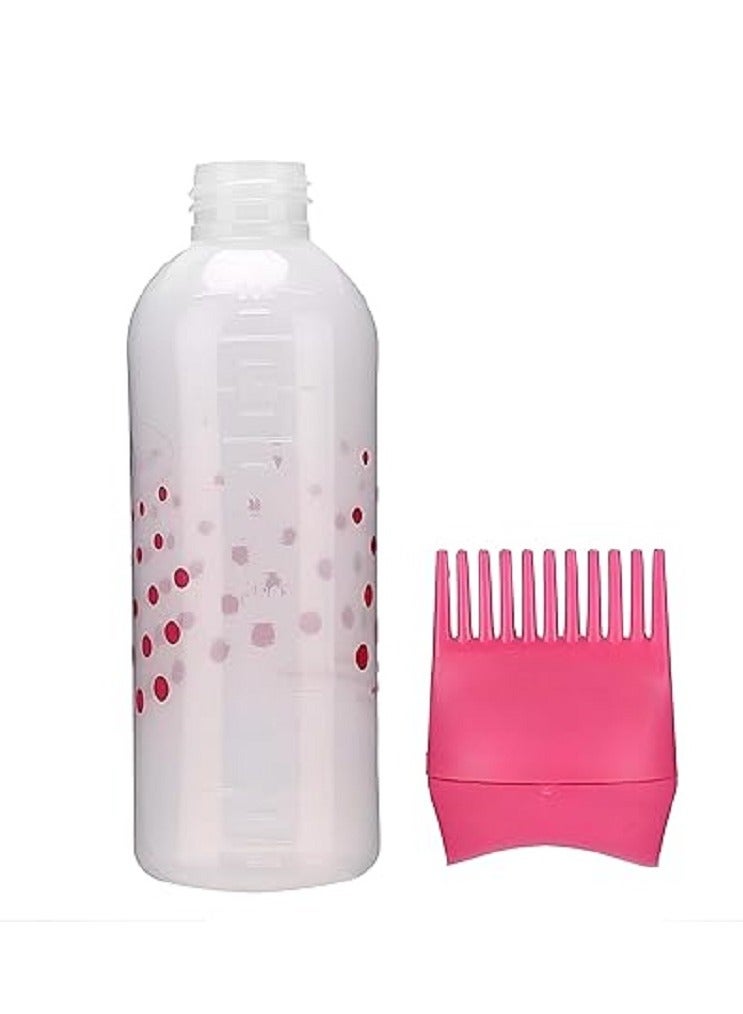 Generic Hairbrush with Tank - Innovative bottle with comb teeth for effortless application of hair dye or oils and allowing for smooth blending and coating of hair - Image 2