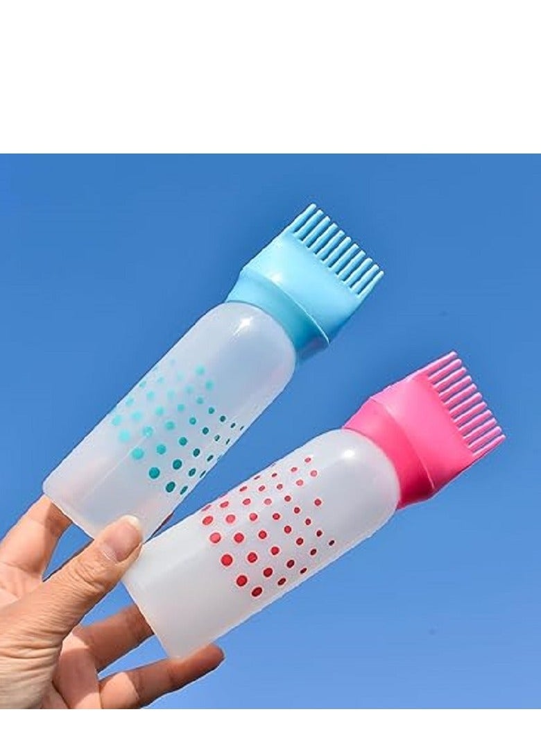 Generic Hairbrush with Tank - Innovative bottle with comb teeth for effortless application of hair dye or oils and allowing for smooth blending and coating of hair - Image 5