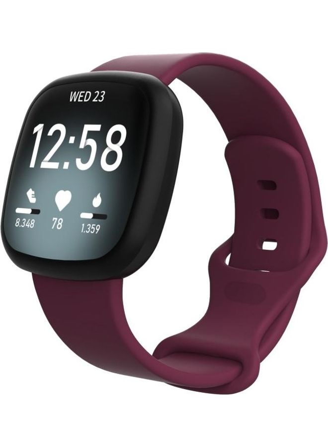 For Fitbit Versa 3 Replacement Strap Watchband Purple - Image 2