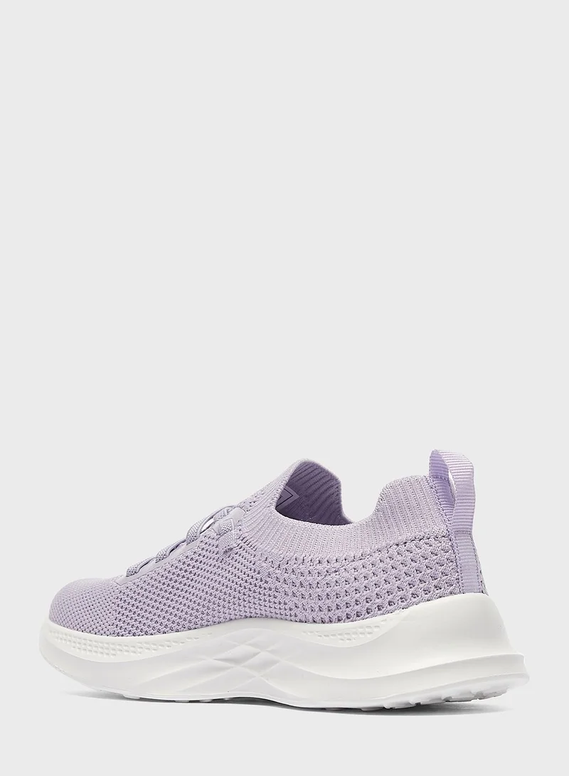 شو اكسبرس Kids Low Top Lace Up Sneakers