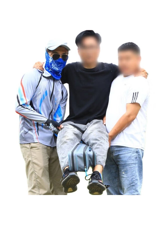 Shark Shensha Fishing Tackle Bag, Rod Bag, Fishing Bag, 120cm Multifunctional Rod Bag, Thickened Large Capacity Waterproof Double-layer Fishing Tackle Bag - Image 3