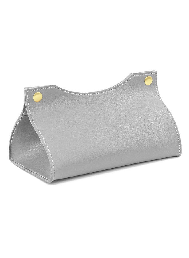 Tissue Box Holder PU Leather Tissue Box for Bathroom Home Living Room, Bedroom,Kitchen