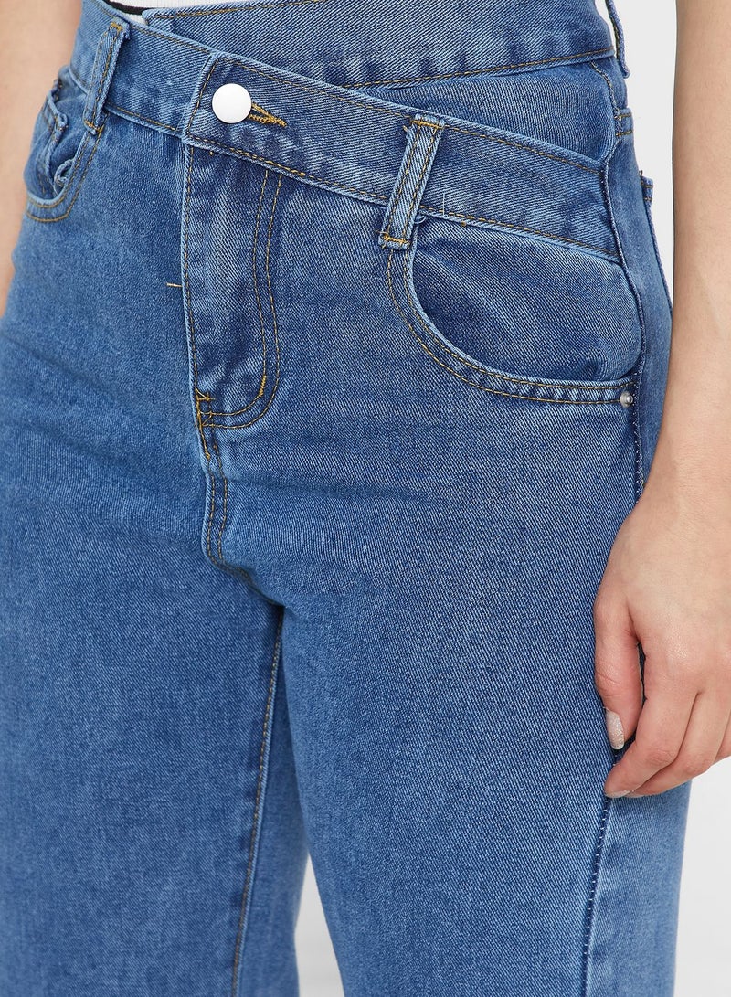 Ginger Cross Waist Jeans - Image 4