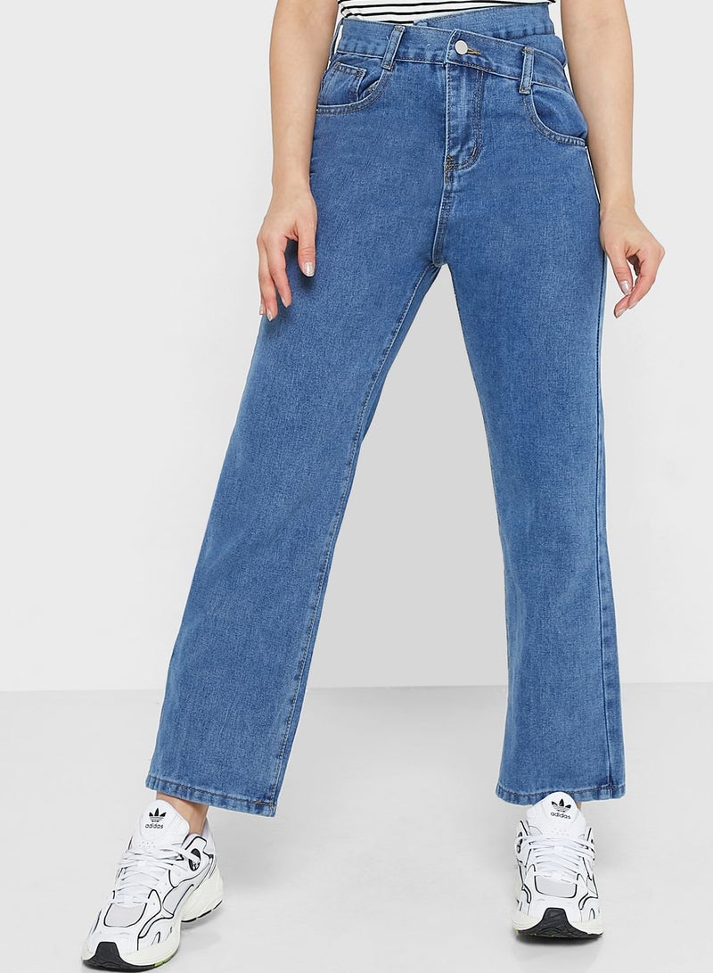 Ginger Cross Waist Jeans - Image 2