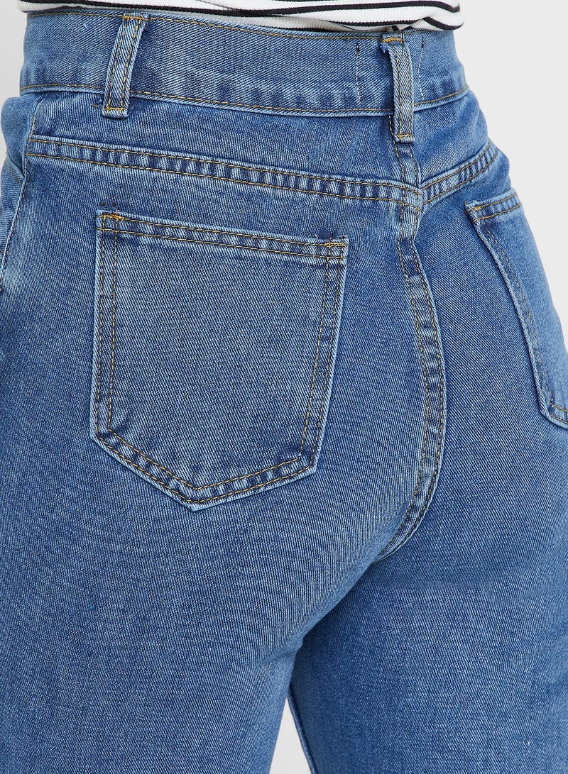 Ginger Cross Waist Jeans - Image 5