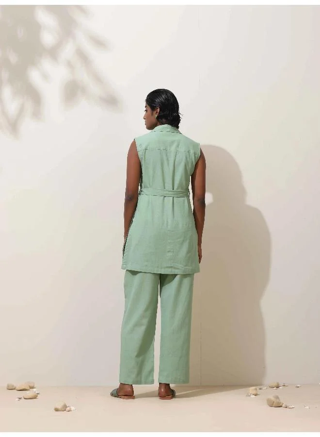 ترو برونز trueBrowns Mint Green Cotton Co-Ord Set