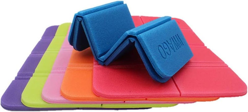 AKOAK 1 Pack Outdoor Cushion Foldable Foam Portable Picnic Mat Beach Mat Waterproof Waterproof Mat (Light Green) - Image 4