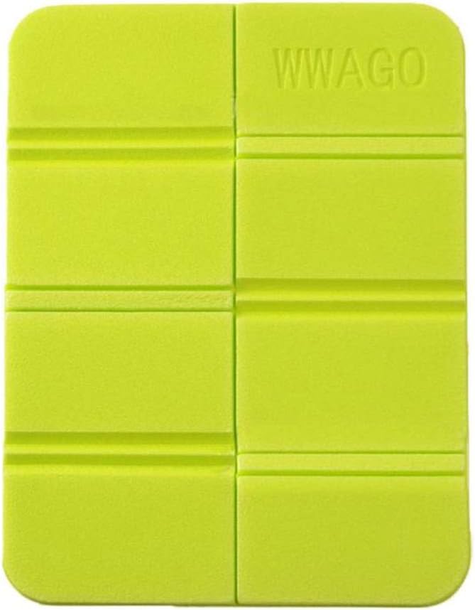 AKOAK 1 Pack Outdoor Cushion Foldable Foam Portable Picnic Mat Beach Mat Waterproof Waterproof Mat (Light Green) - Image 1