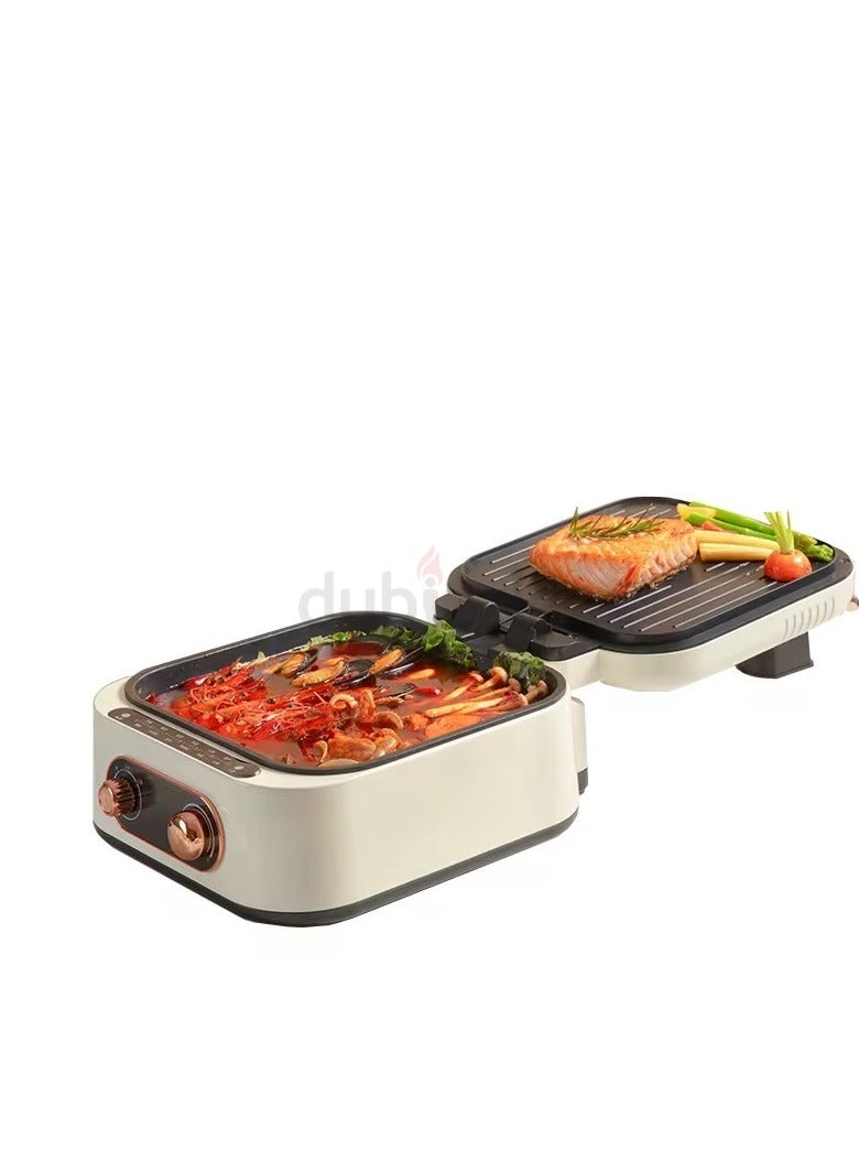 لاك LAC L-7701 وعاء كهربائي متعدد الوظائف مقلاة خبز آلة فطيرة منزلية إناء/ قدر القلي طباخ غير لاصق - Image 4