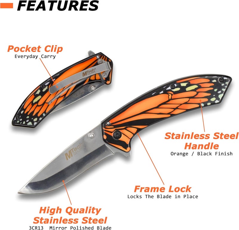 MTECH USA – Spring Assisted Folding Knife - Image 2