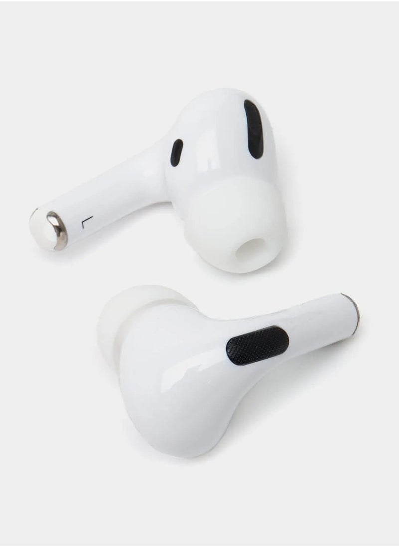 HainoTeko - Wireless In-Ear Bluetooth Earbuds Air 3 with Charging Case – Compatible with iPhones and Android Devices – Original German Build Quality – Deep Bass Stereo Sound – Touch Control – Noise Reduction – Long Battery Life – White Color - Image 1