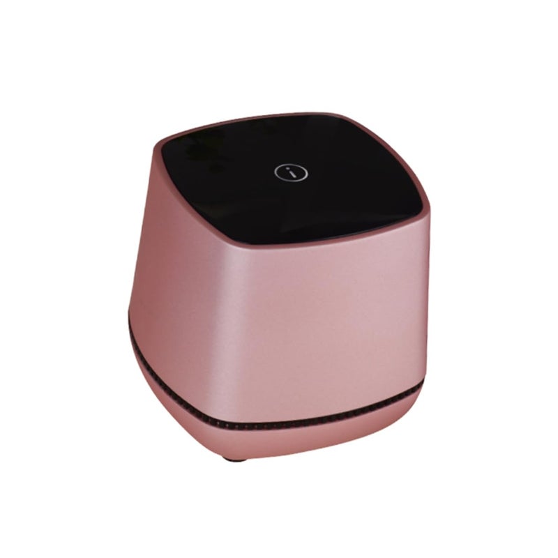 Portable Mini Desktop Speakers USB Powered Bass Sound Rose Gold For Laptop Phone - Image 2