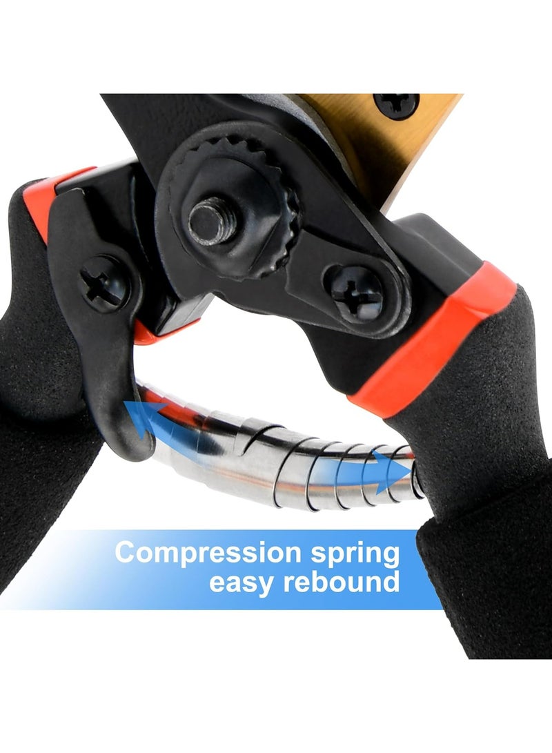 Oasisgalore Pruning Shears for Gardening with Non-slip Handle - Image 4