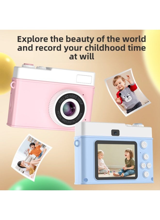 Generic Card Camera Cdc Student Party Vintage Camera Retro HD Entry-level Travel Camera Student Camera-Body Color:Y3 HD Dual Camera-Purple  - Image 4