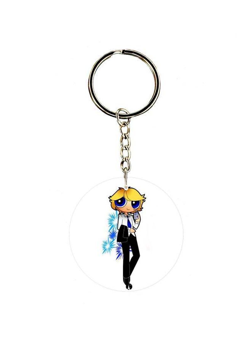 RKN Single Sided Character Printed Keychain