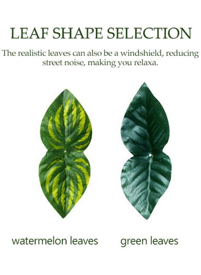 Artificial Privacy Garden Fence Wall Plants Hedge Screening Roll Faux Ivy Leaf Vine Decoration - Image 4