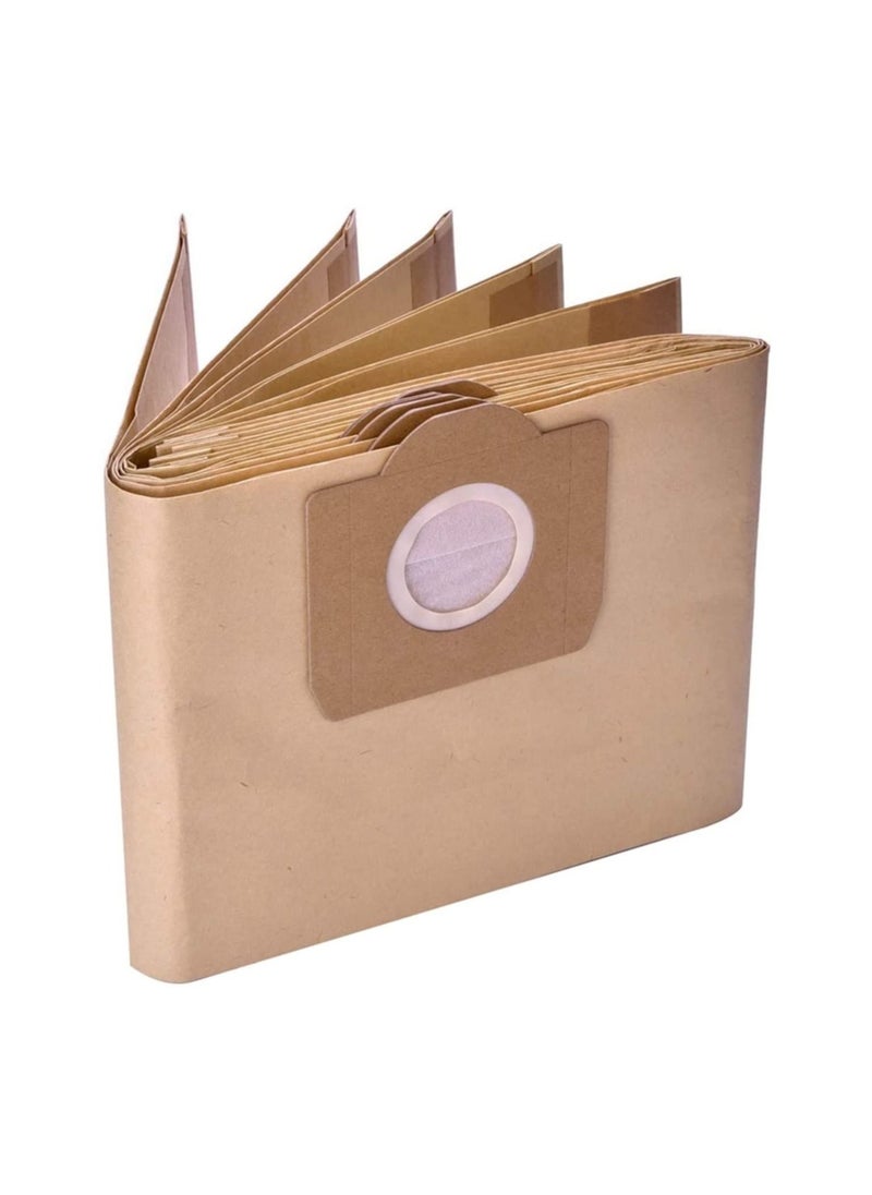 Loquat 5-Piece Vacuum Cleaner Dust Filter Paper Bag With A2004 Filter Screen For Karcher WD3 SE 4001 4002  - Image 5