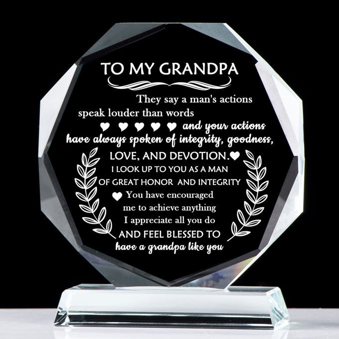 GIFTS FOR GRANDPA BIRTHDAY KEEPSAKE BEST PRESENT FOR GRANDPARENTS DAY