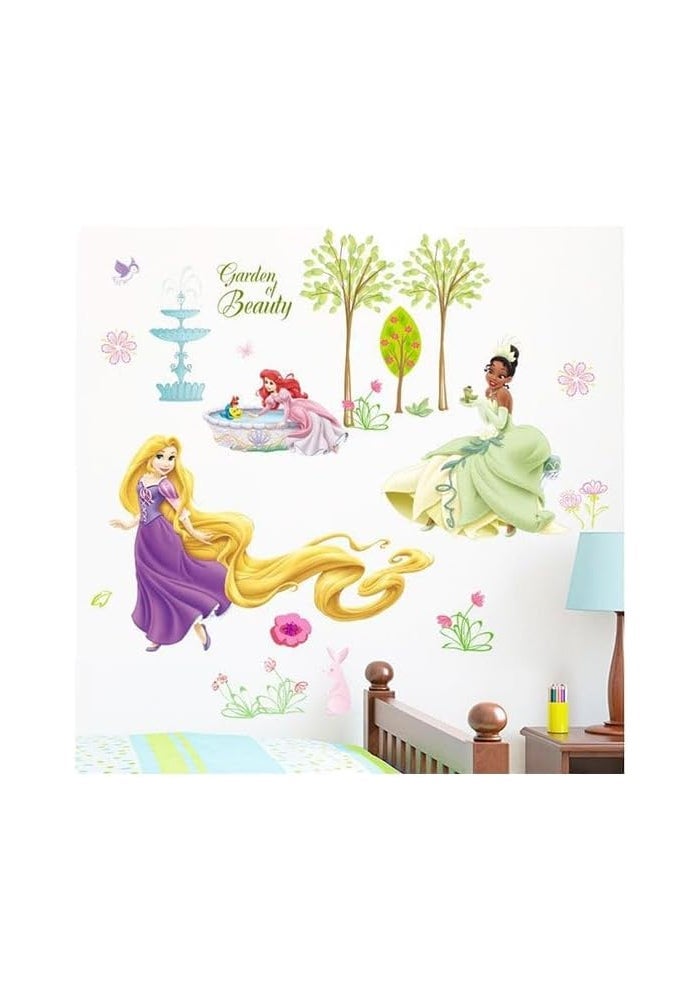ARS Princess Wall Stickers for Kids Room Removable Wall Stickers for Kids Nursery Bedroom Living Room (Large), - Image 1