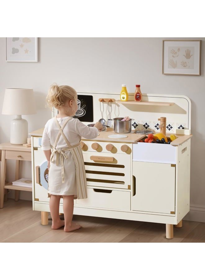 Pillowhale Wooden Play Kitchen - Image 3