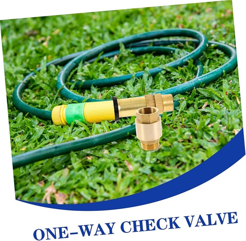 تركيبة السباكة النحاسية لمنع التدفق العكسي خيوط داخلية وخارجية تحكم موثوق في التدفق متينة - Image 4