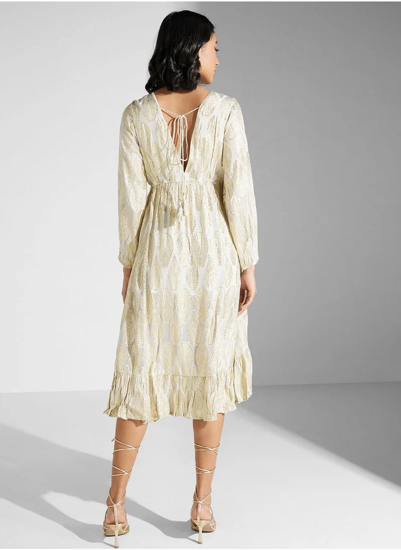 ذاتس ماي جال Ruffle Detailed Dress