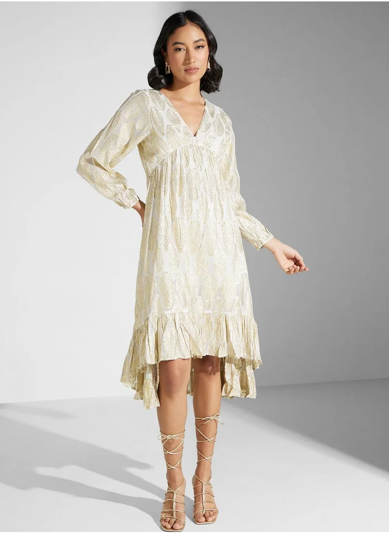 ذاتس ماي جال Ruffle Detailed Dress