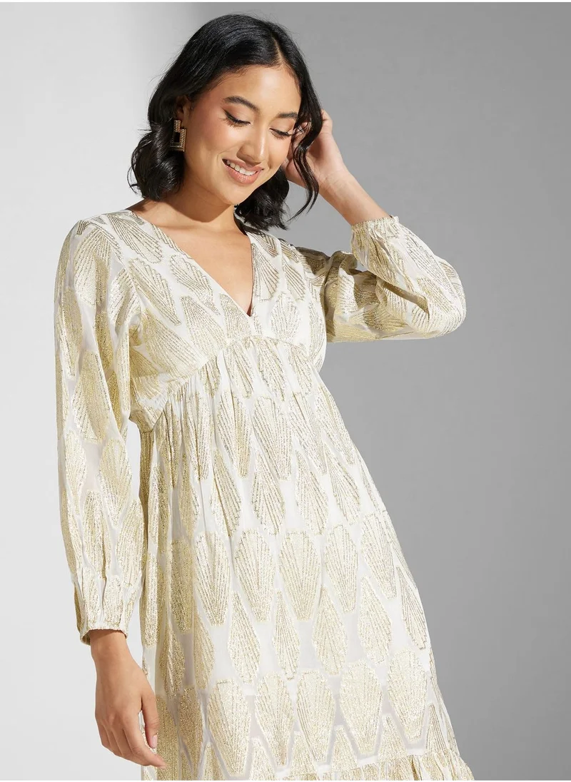 ذاتس ماي جال Ruffle Detailed Dress