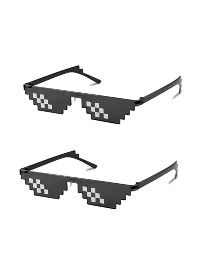 Generic Thug Life or Pixel Sunglasses 2 Pieces  - Image 1