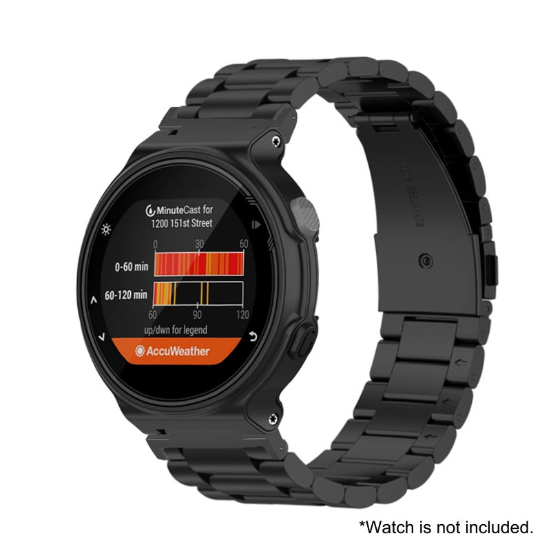 Smartwatch Adjustable Strap: Comfortable Fit - Vibrant Black Color Watch Band for Personalized Style Matching - Image 2