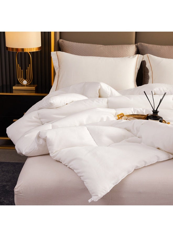 ShinyFlower White Comforter Insert, Ultra Soft All-Season Duvet Insert, Size 240×260cm - Image 5