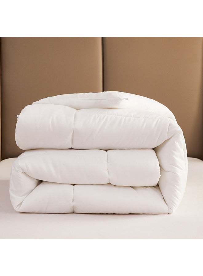 ShinyFlower White Comforter Insert, Ultra Soft All-Season Duvet Insert, Size 240×260cm - Image 1
