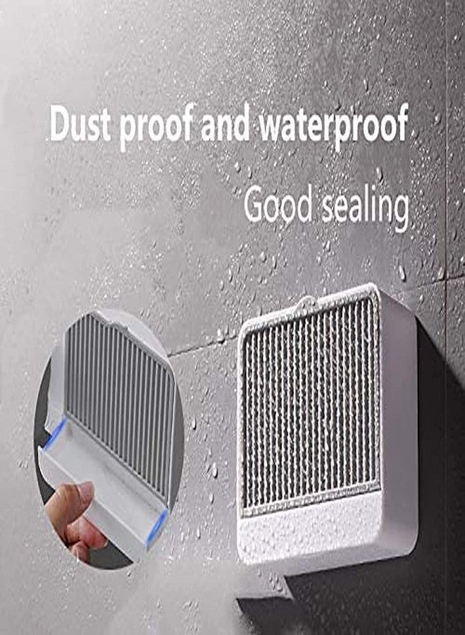 MagicMonk Wall Mounted Soap Dish with Lid - Double Bar Plastic Soap Box Holder for Bathroom & Kitchen, Self-Draining Bar Soap Holder with Removable Tray, Waterproof & No-Drill Adhesive (Pack of 1) - Image 4