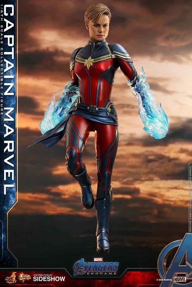 Hot Toys Captain Marvel Endgame Sixth Scale Figure MMS575 906305 - Image 2