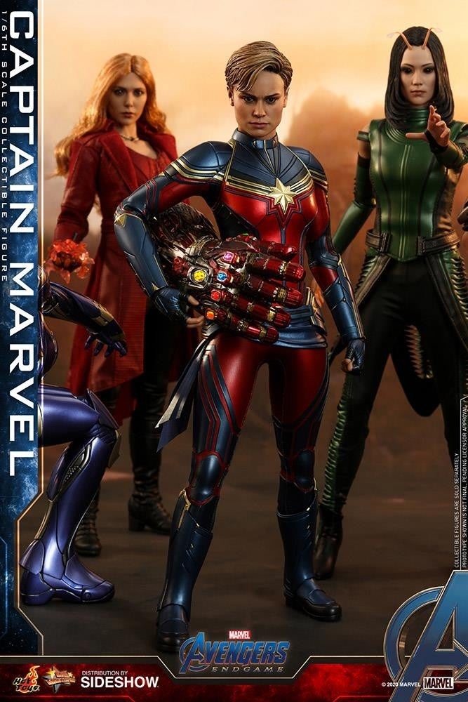 Hot Toys Captain Marvel Endgame Sixth Scale Figure MMS575 906305 - Image 3