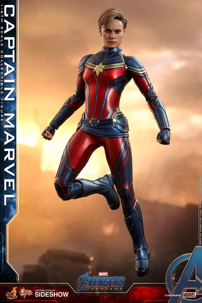 Hot Toys Captain Marvel Endgame Sixth Scale Figure MMS575 906305 - Image 5