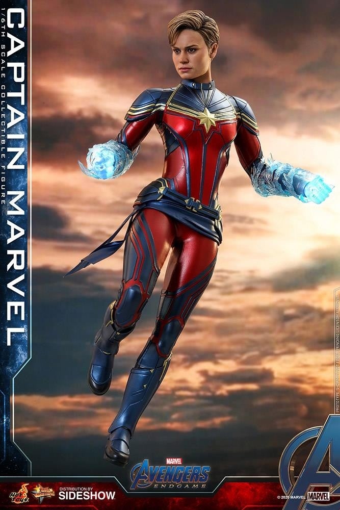 Hot Toys Captain Marvel Endgame Sixth Scale Figure MMS575 906305 - Image 4