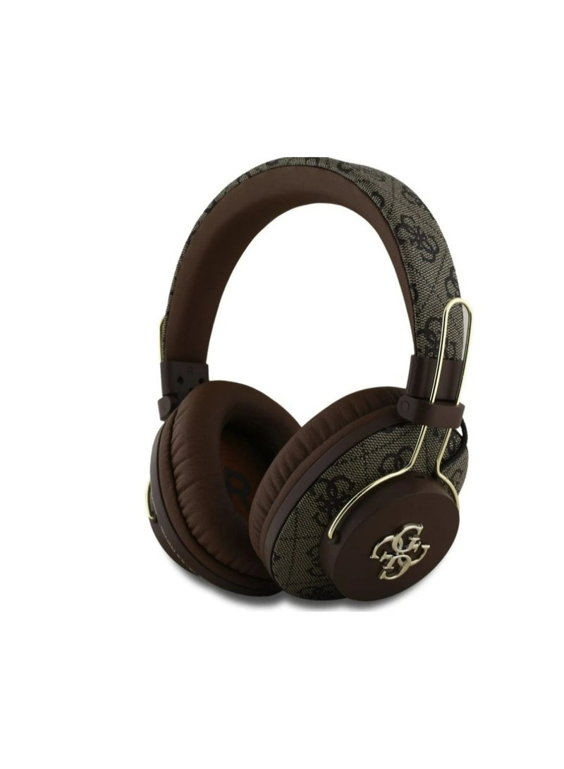 GUESS GUESS Wireless Headphones - Studio Quality Sound - Brown  - Image 5