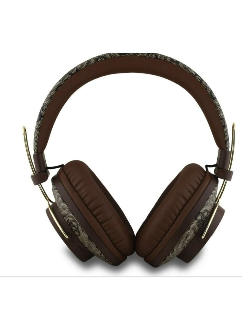 GUESS GUESS Wireless Headphones - Studio Quality Sound - Brown  - Image 4