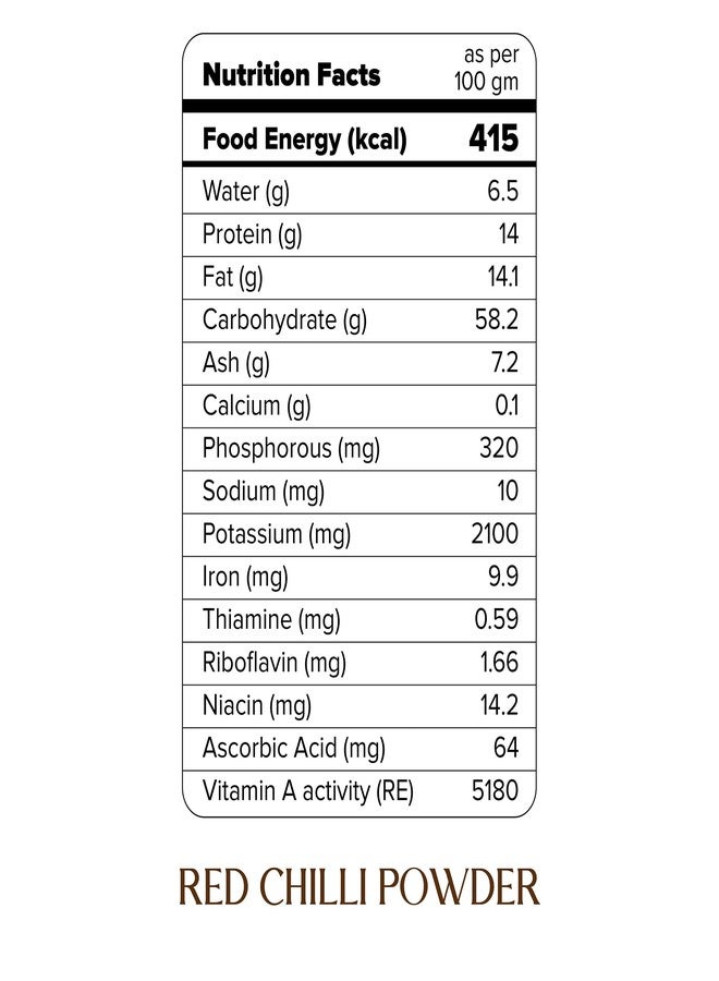 Darsa Organics Indian Red Chili Powder 3.5 oz - USDA Organic Certified Premium Red Chili Powder Organic from India, Non-GMO, Kosher, Gluten Free Chilli Powder Seasoning for Authentic Indian Dishes & Recipes, Packed in a convenient Food Grade PET Jar - Image 2