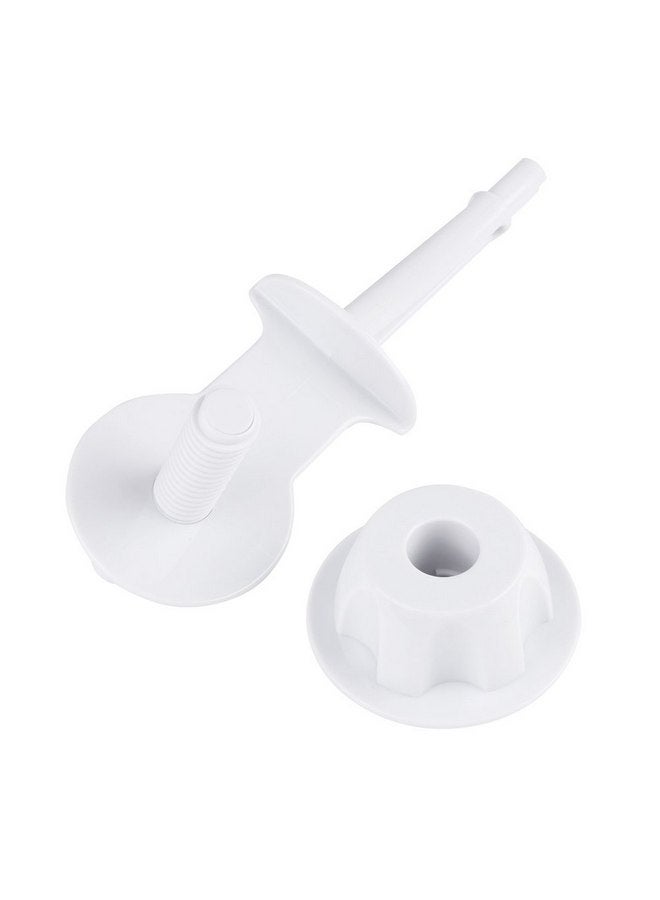 جوتوتوب ذراع متحرك لسرير الأطفال مقاس 26.77 بوصة، ذراع متحرك لسرير الأطفال، حامل صندوق موسيقى للأطفال مصنوع من بلاستيك ABS لذراع جرس السرير أو حامل ديكور ألعاب سرير الأطفال، أبيض - Image 3