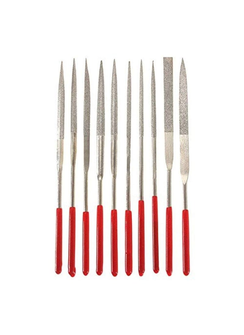DIY Crafts Diy Crafts CTDIYHI37161 10 Handy Ceramic Glass Gem Stone Diamond Needle File Craft Tools Diy Works Files Do It Your Self Tools Pack of 10 5 Multicolor  - Image 3