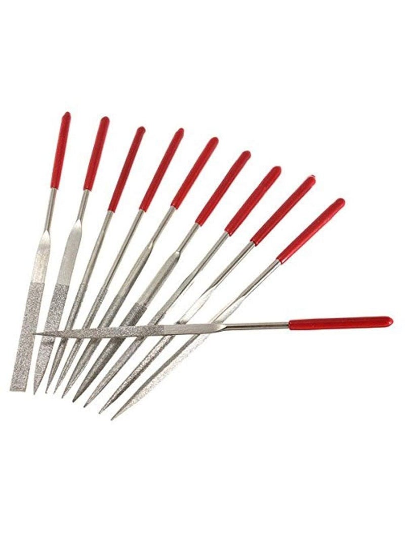 DIY Crafts Diy Crafts CTDIYHI37161 10 Handy Ceramic Glass Gem Stone Diamond Needle File Craft Tools Diy Works Files Do It Your Self Tools Pack of 10 5 Multicolor  - Image 5