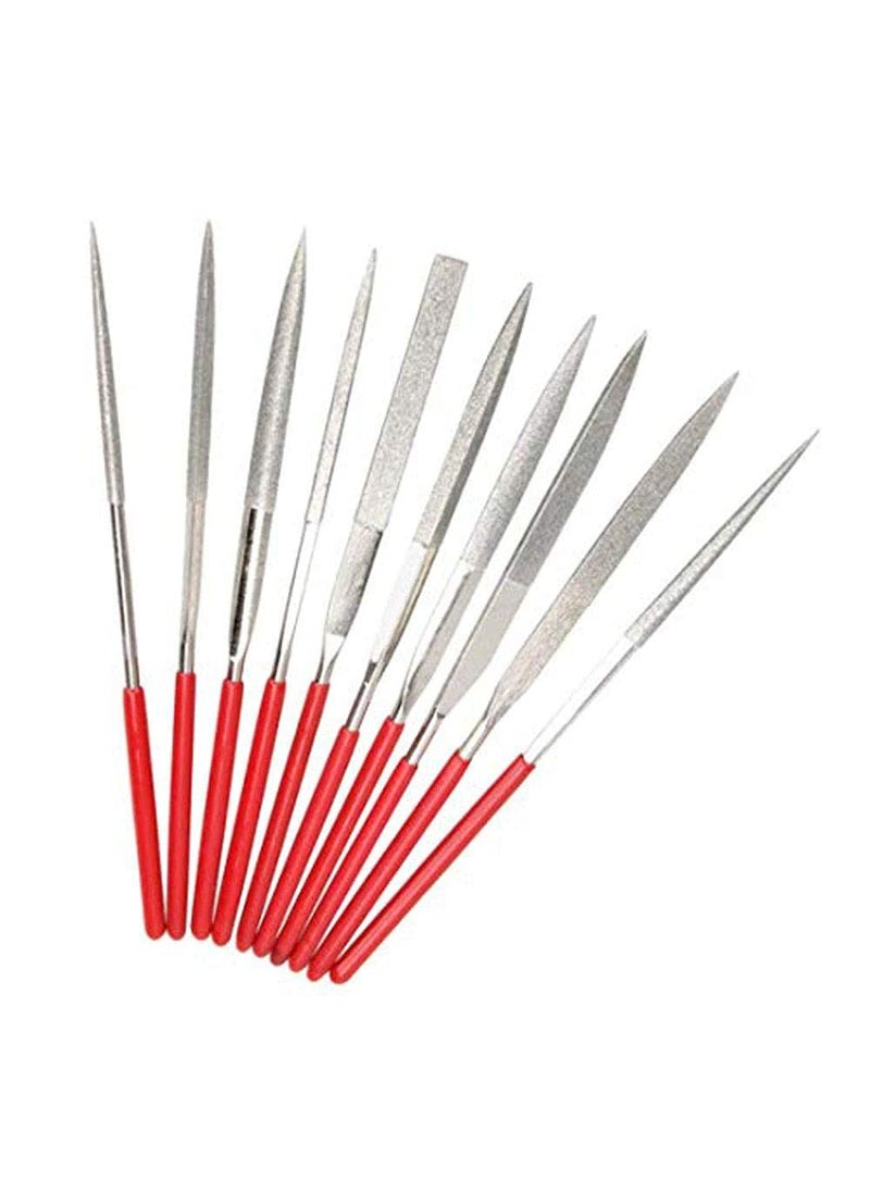 DIY Crafts Diy Crafts CTDIYHI37161 10 Handy Ceramic Glass Gem Stone Diamond Needle File Craft Tools Diy Works Files Do It Your Self Tools Pack of 10 5 Multicolor  - Image 1