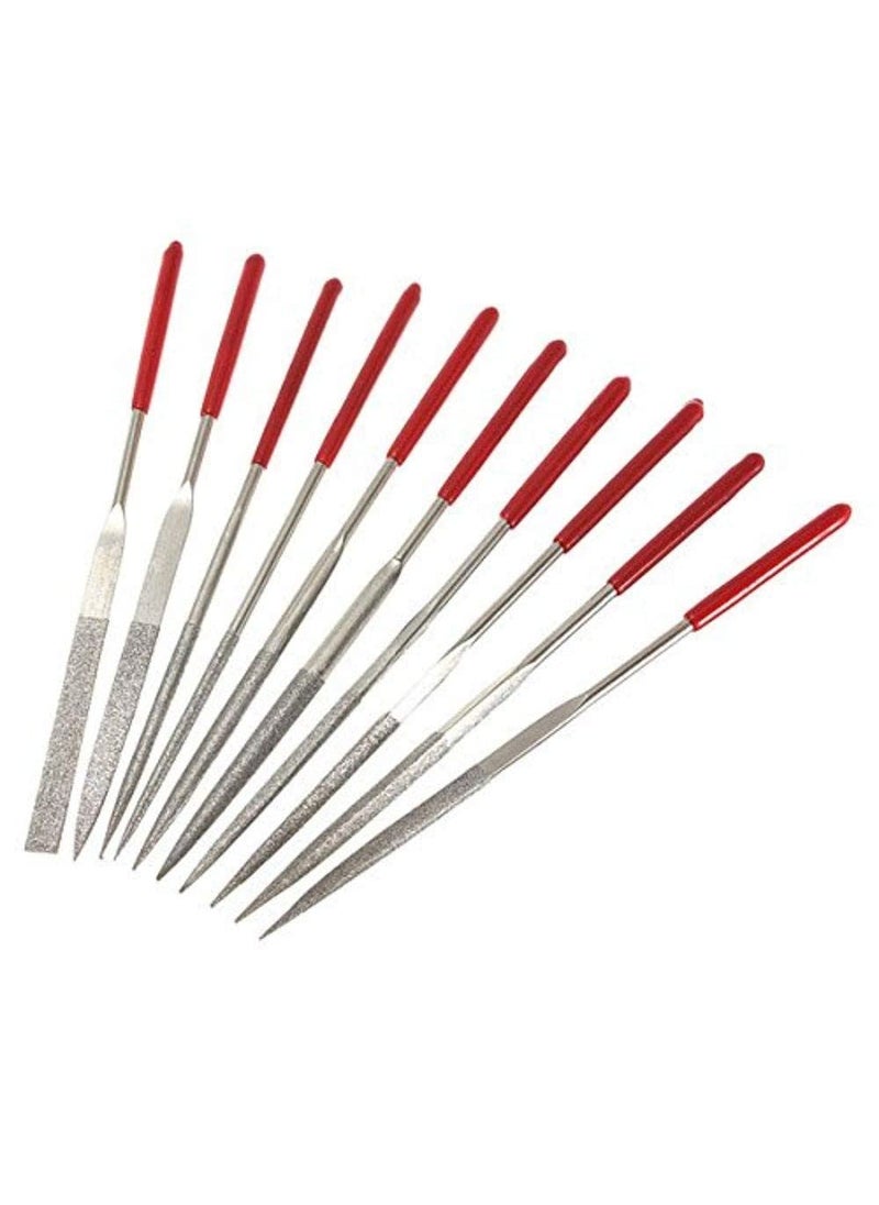DIY Crafts Diy Crafts CTDIYHI37161 10 Handy Ceramic Glass Gem Stone Diamond Needle File Craft Tools Diy Works Files Do It Your Self Tools Pack of 10 5 Multicolor  - Image 4