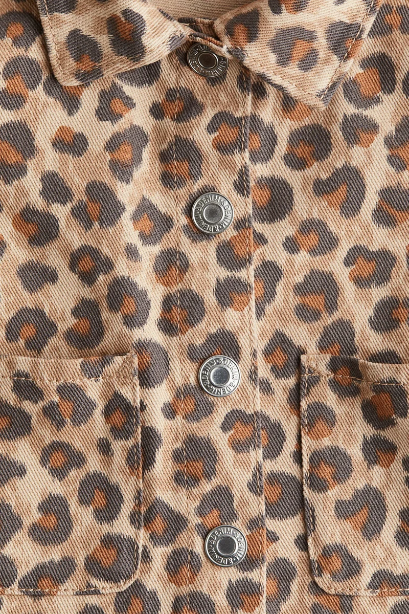 اتش اند ام Cotton overshirt