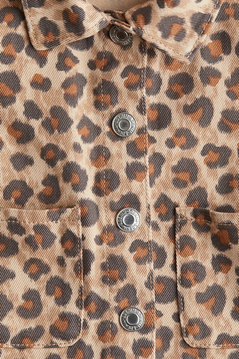 اتش اند ام Cotton overshirt